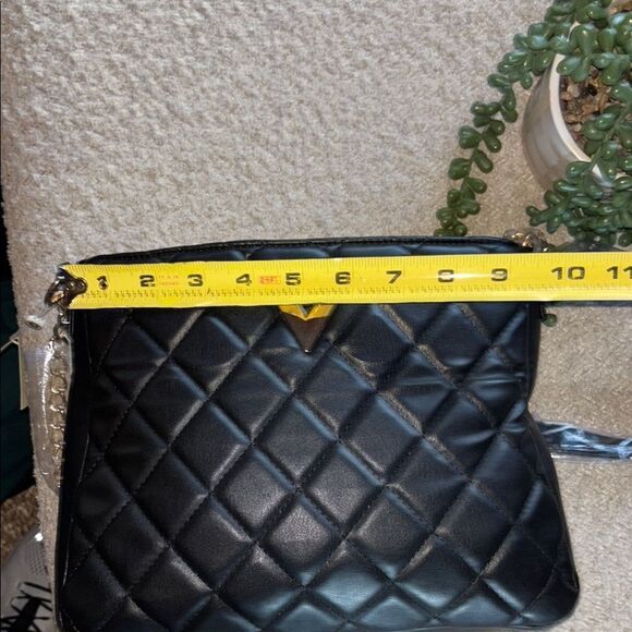 NWT Valentino Black Quilted Women's Bag - Picture 12 of 16